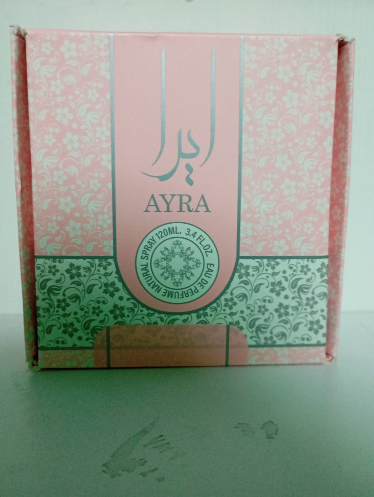Yara Perfume Inspiración Ayra 120ML 3.4 Fl Oz Eau de Perfume Natural para una Fragancia Duradera y Agradable