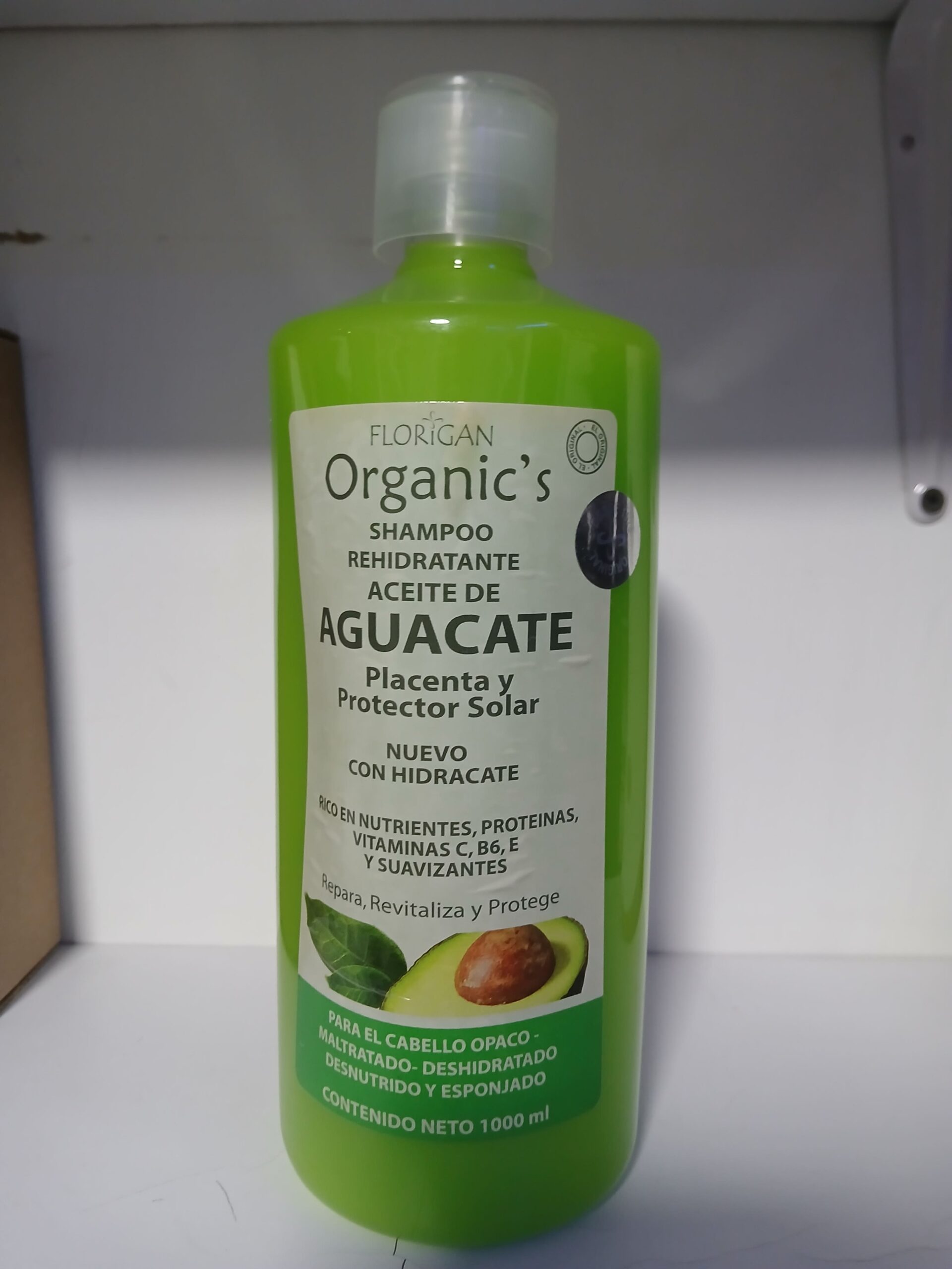 Shampoo de Aguacate 1 Litro Florigan