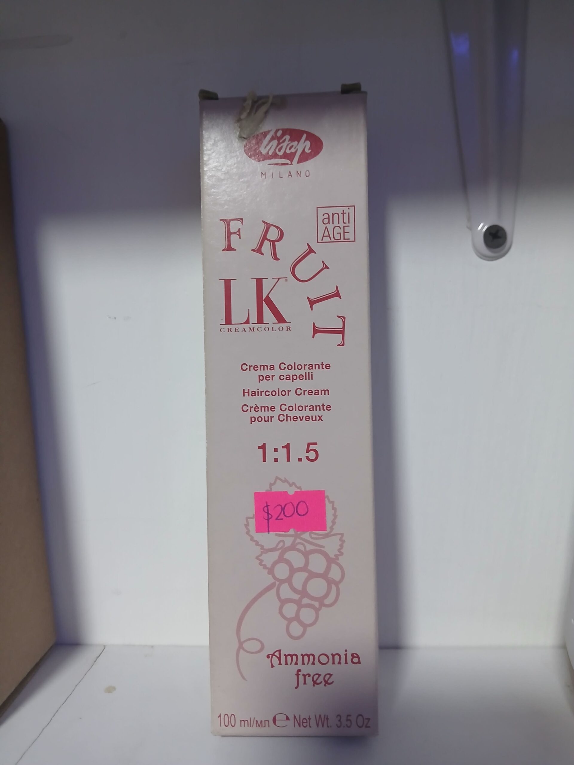 Crema colorante Fruit capelli 100 ml