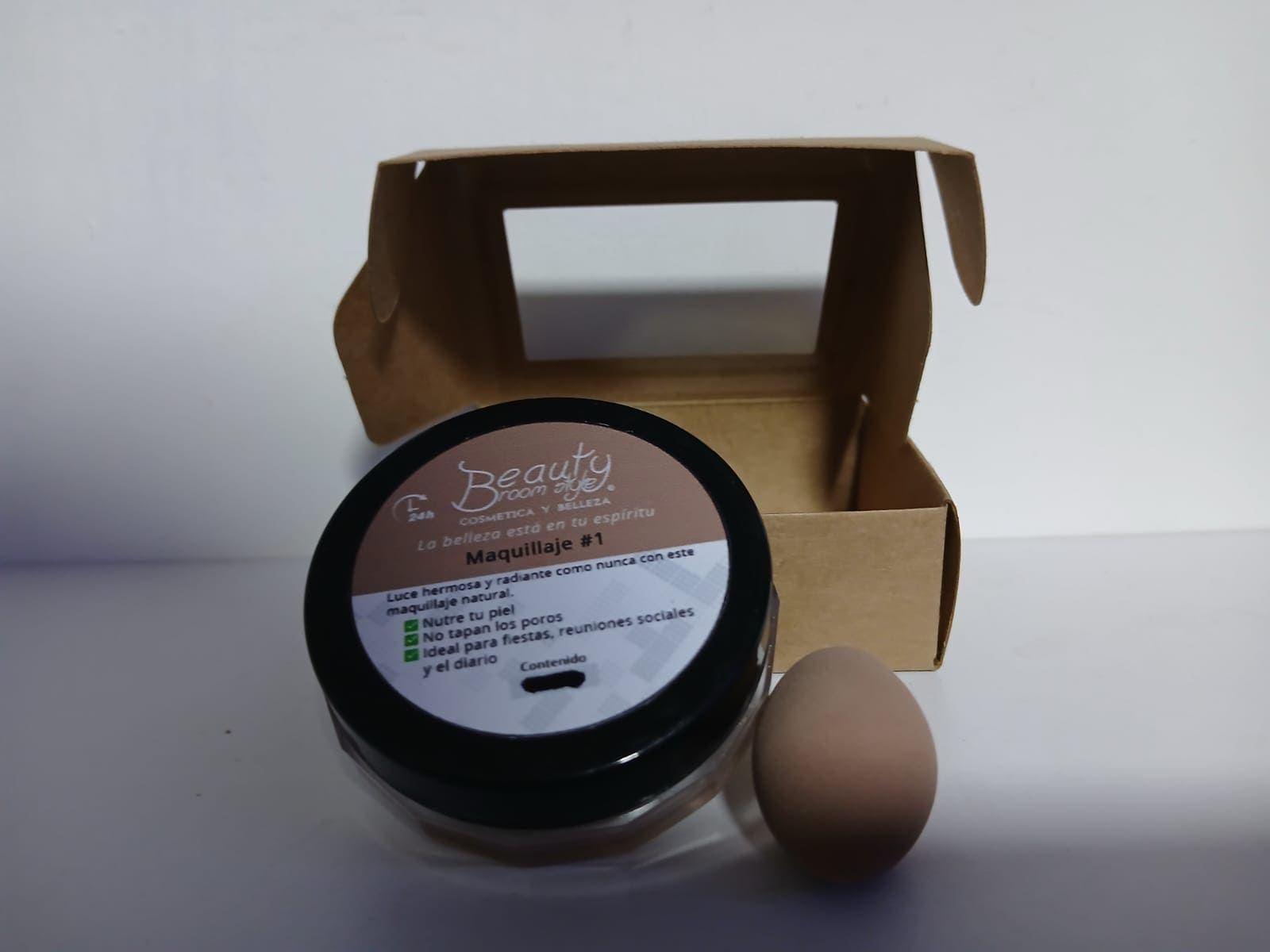 Maquillaje tono #1 15 gr Beauty Room Style 1