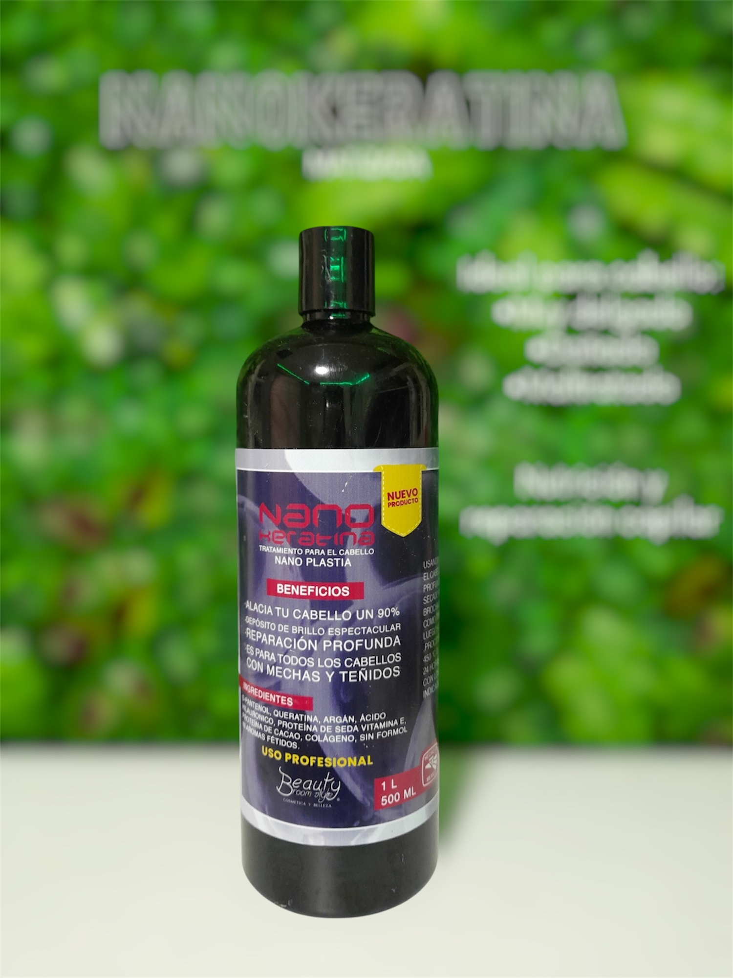 Alaciante Nano Keratina 1 Litro Beauty Room Style