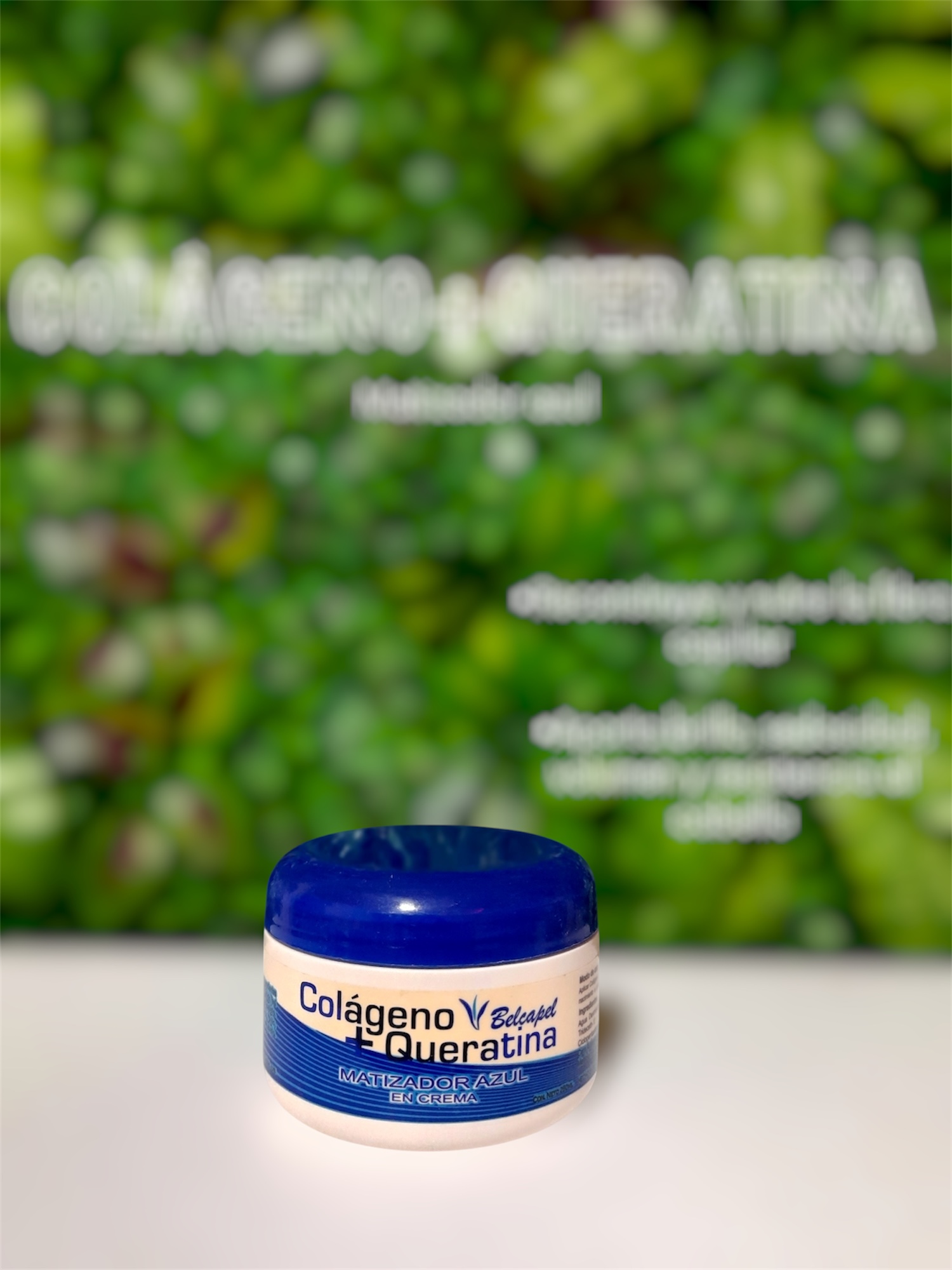 Colágeno + Queratina Matizadora azul 250 ml Florigan