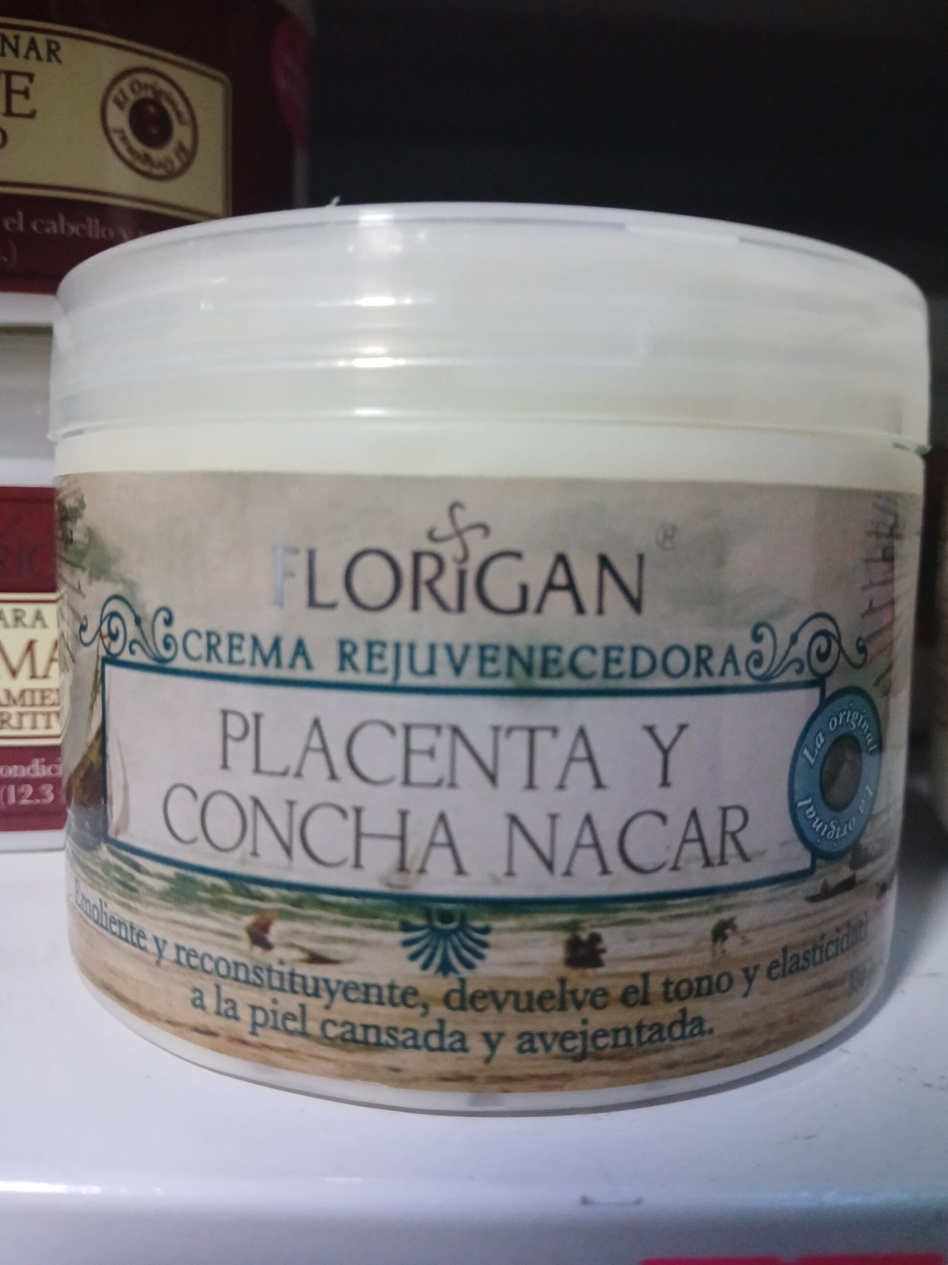 Placenta y Concha Nacar 330 g Florigan