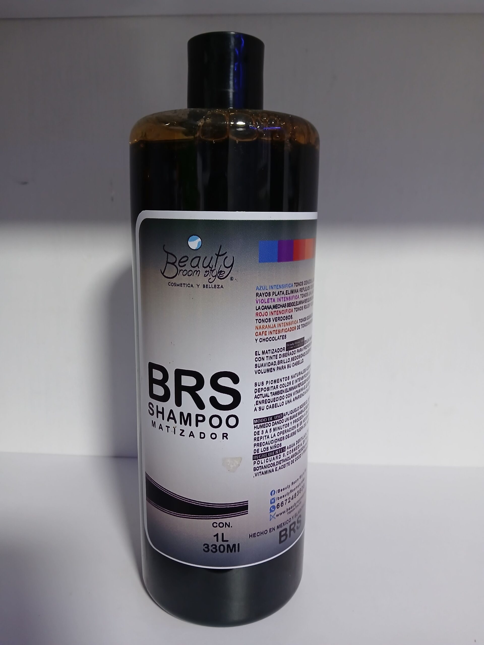 Shampoo Matizador negro 1 Litro
